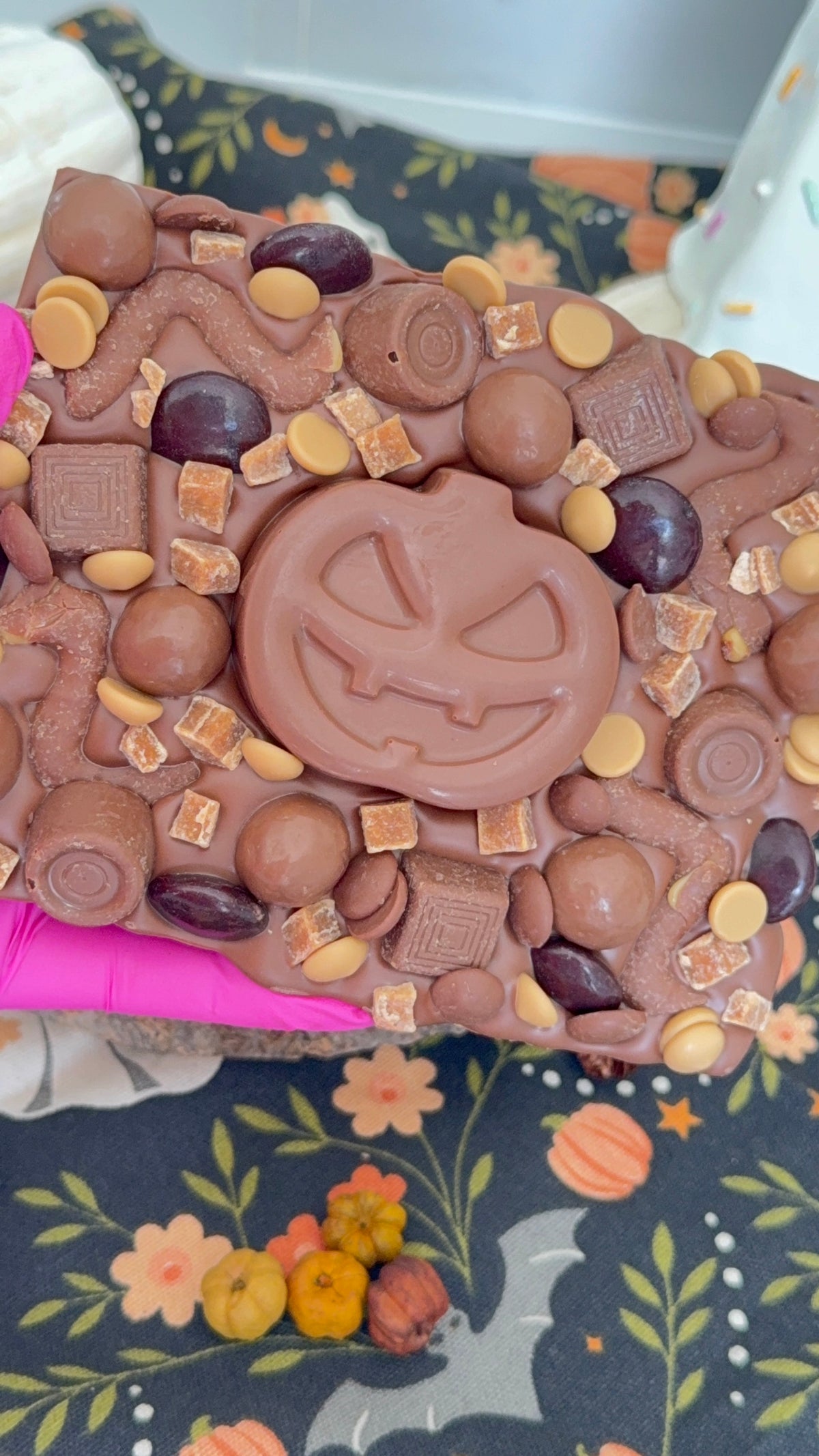 Smashing pumpkin slab