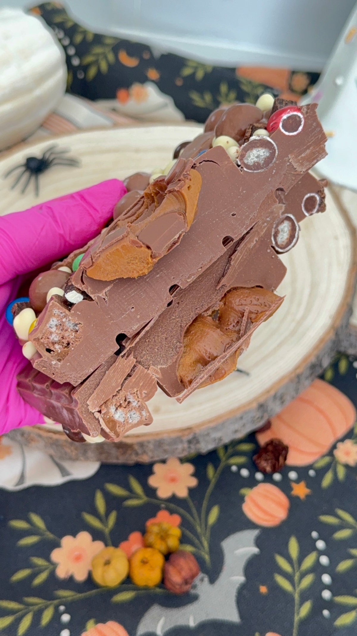 Biscoff boo slab