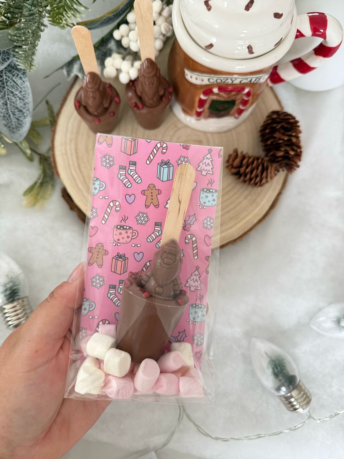 Milk Chocolate Festive Spoon