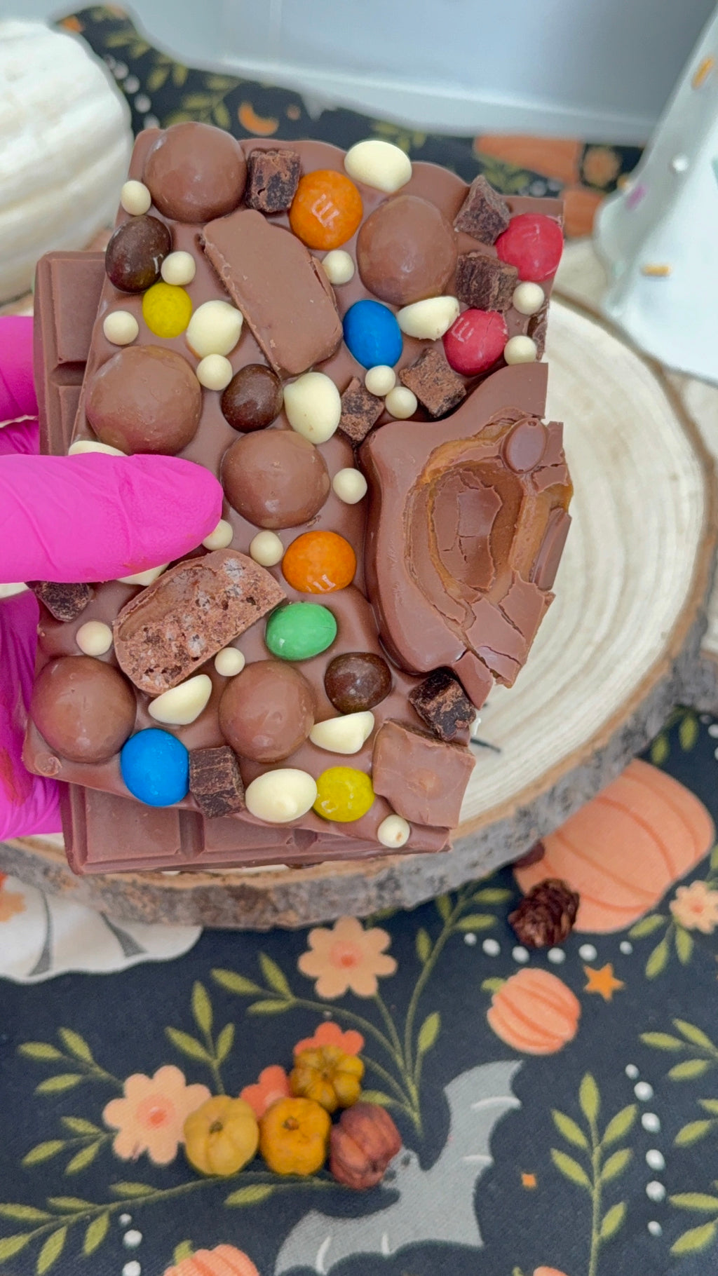 Biscoff boo slab